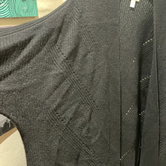 Garnet Hill 100% cashmere full length cardigan - Picture 10 of 17